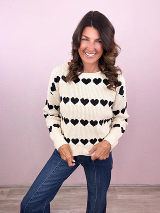 Stealing Hearts Sweater