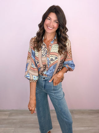 Patchwork Pretty Top