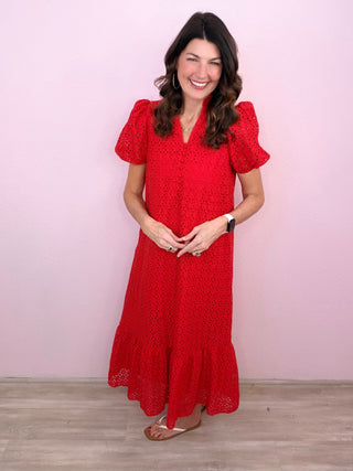 Meadow Whisper Midi Dress