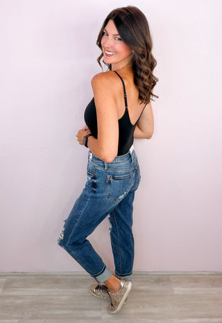 Judy Blue Destroyed Boyfriend Denim