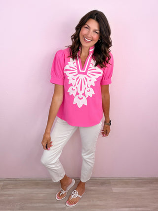 Signature Touch Top (Pink)