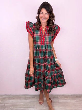 Delightful Plans Midi Dress