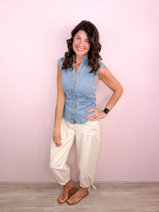 Effortless Days Drawstring Pants