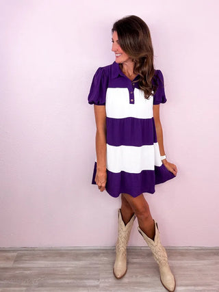 Sideline Sweetheart Dress