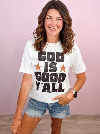 God Is Good Y'all T-shirt