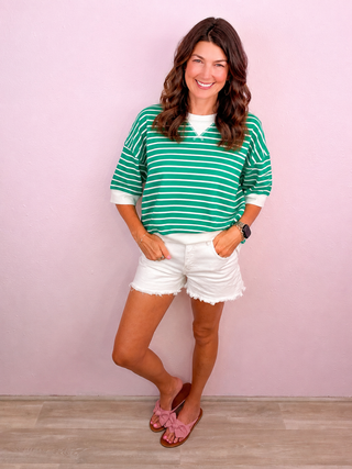 Casual Cutie Top (Green)