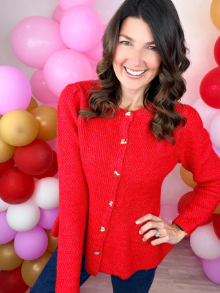 Touch Of Heart Cardigan