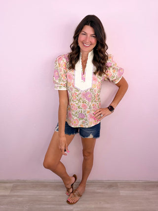 Feminine Charm Top