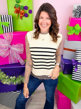 Easily Charmed Knit Top