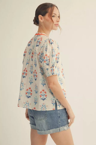 Soft Blooms Top