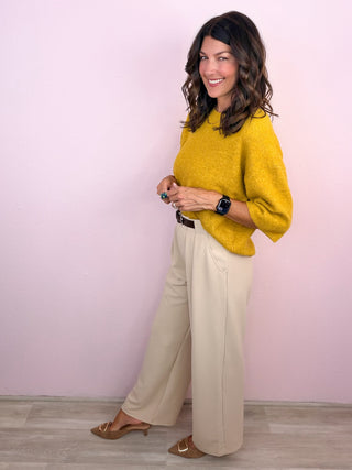 Fifth Avenue Pants (Ecru)