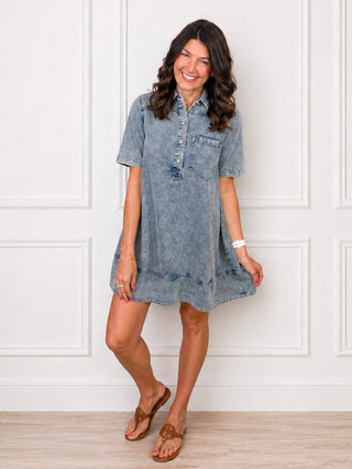 Charming Must Denim Dress