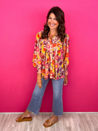 Better In Floral Top