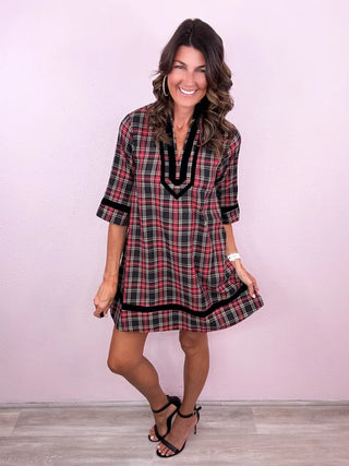 Harvest Check Dress