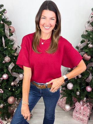 Perfectly Yours Lightweight Sweater Top