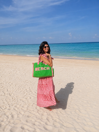 Hanalei Terry Cloth Beach Tote Bag