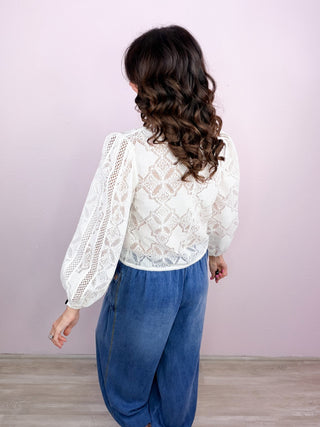 Sweet Grace Lace Top