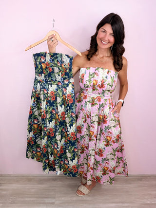Garden Soirée Midi Dress