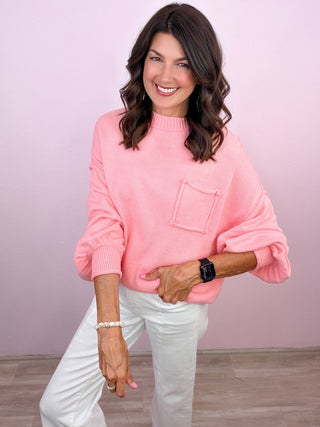 Just Right Sweater (Pink)