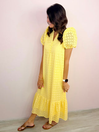 Meadow Whisper Midi Dress