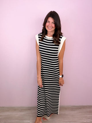 Clean Lines Midi Dress