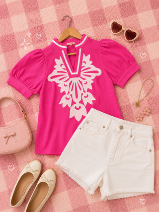 Signature Touch Top (Pink)
