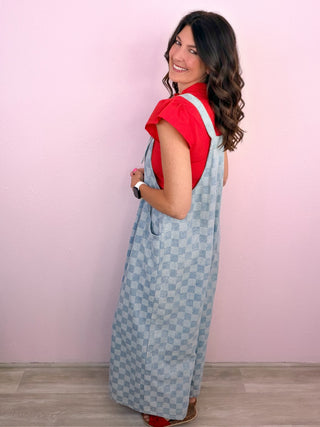 Checking All Boxes Jumpsuit