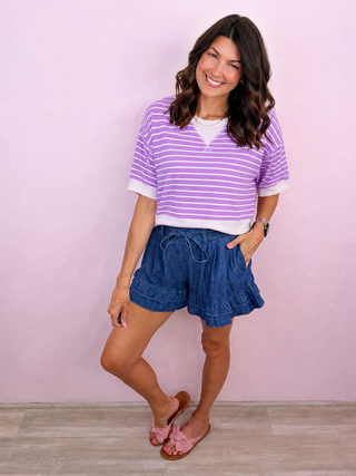 Casual Cutie Top (Fuchsia)