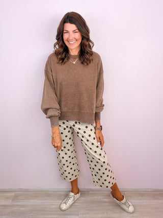 The Everyday Essential Sweatshirt - Mocha