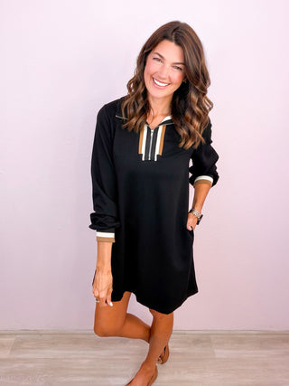 On the Go Zip Front Dress