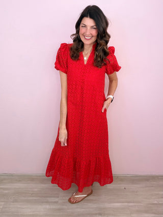 Meadow Whisper Midi Dress