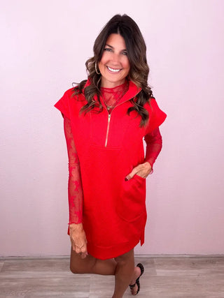 Agenda Takeover Shifter Dress