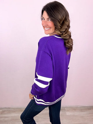 Game Day Varsity Sweater