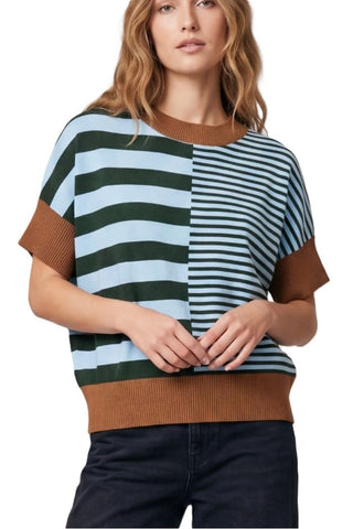 The Mixed Signals Stripe Sweater Top