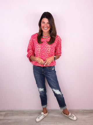 Judy Blue Destroyed Boyfriend Denim