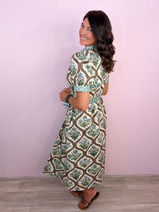 Curated Garden Midi Dress