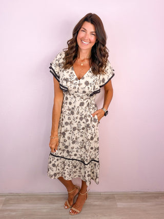 Refined Romance Midi Dress