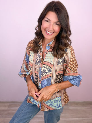 Patchwork Pretty Top