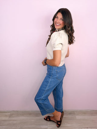 Signature Seam Denim (Light Wash)