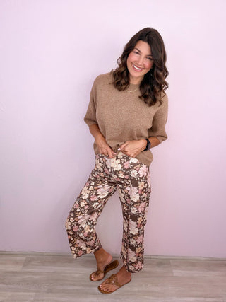 Everyday Luxe Knit Top (Taupe)