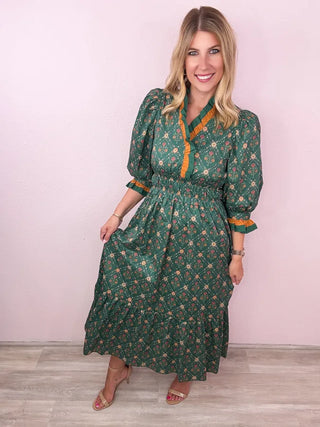 Grand Entrance Midi Dress