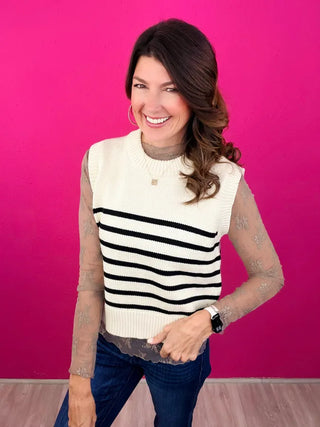 Easily Charmed Knit Top