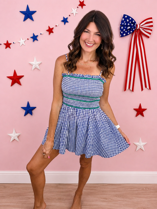 Picnic Perfect Smocked Romper