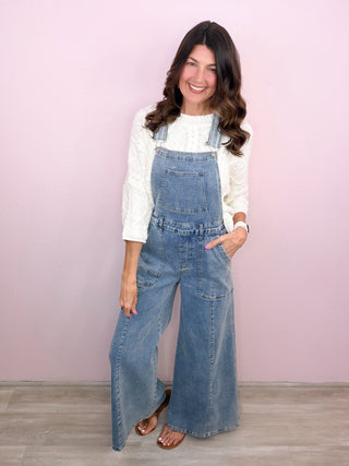 Effortless Agenda Denim Overalls