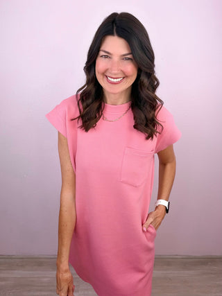 Everyday Ease Dress (Mauve)