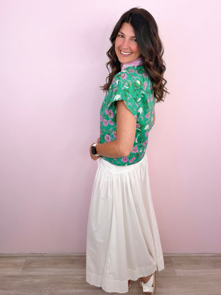 Effortless Moment Maxi Skirt