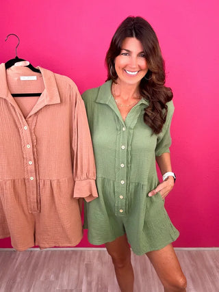 Here For It All Romper