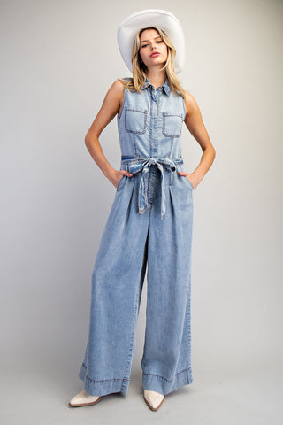 Denim Divine Jumpsuit