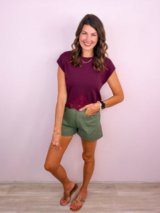 Easy Living Shorts (Olive)