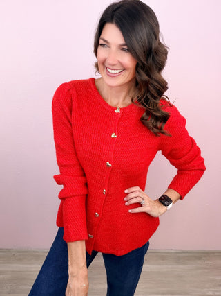 Touch Of Heart Cardigan